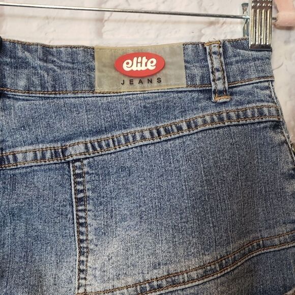 ELITE JEANS Classic Denim Mini Skirt - Picture 6 of 8